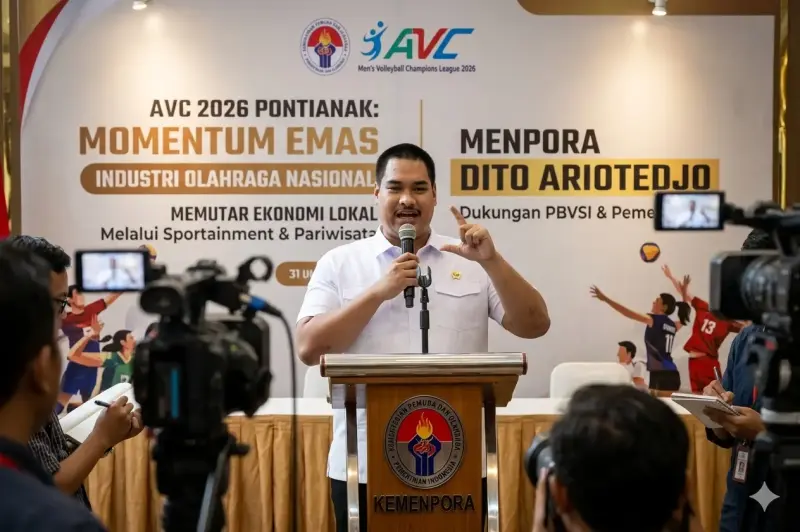 Turnamen AVC 2026 di Pontianak Diharapkan Membantu Perkembangan Olahraga dan Ekonomi
