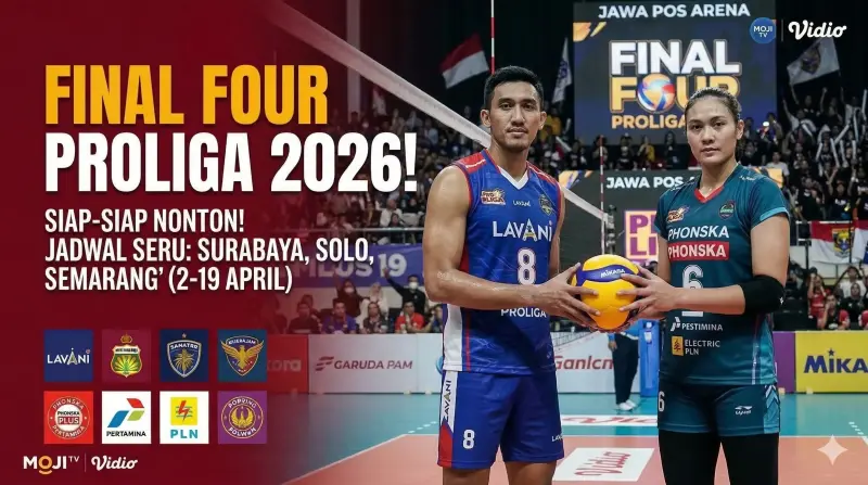 Siap-Siap Nonton! Ini Jadwal Seru Babak Penentuan Juara Voli Proliga 2026