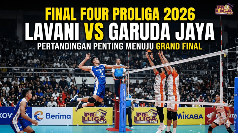 Jadwal Pertandingan Final Four Proliga 2026 Masih Berlangsung
