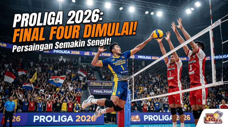 Proliga 2026 Memasuki Babak Final Four