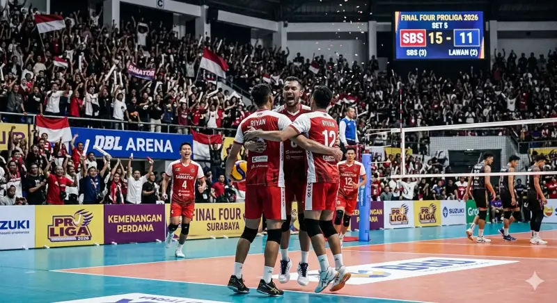 Kemenangan Perdana Tim Surabaya Samator pada Babak Empat Besar Proliga 2026