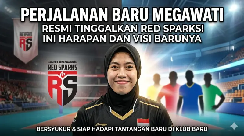 Perjalanan baru Megawati setelah berpisah dari red sparks