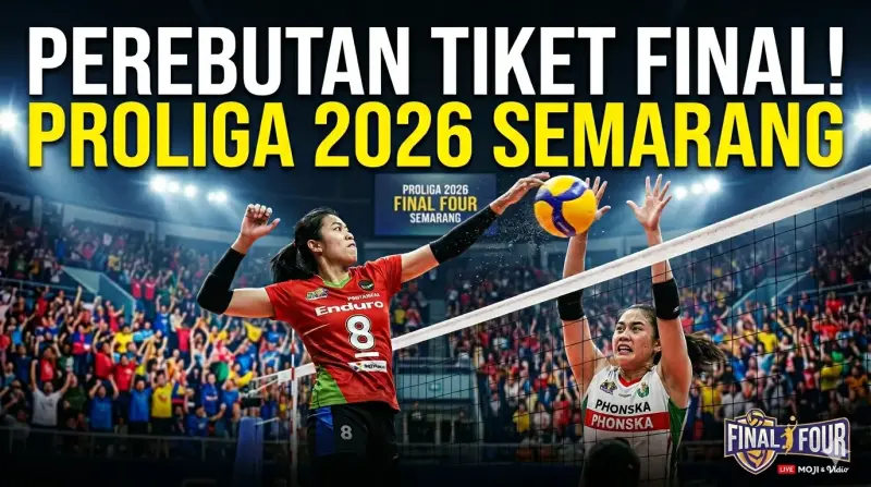 Jadwal Pertandingan Babak Empat Besar Proliga 2026 di Kota Semarang