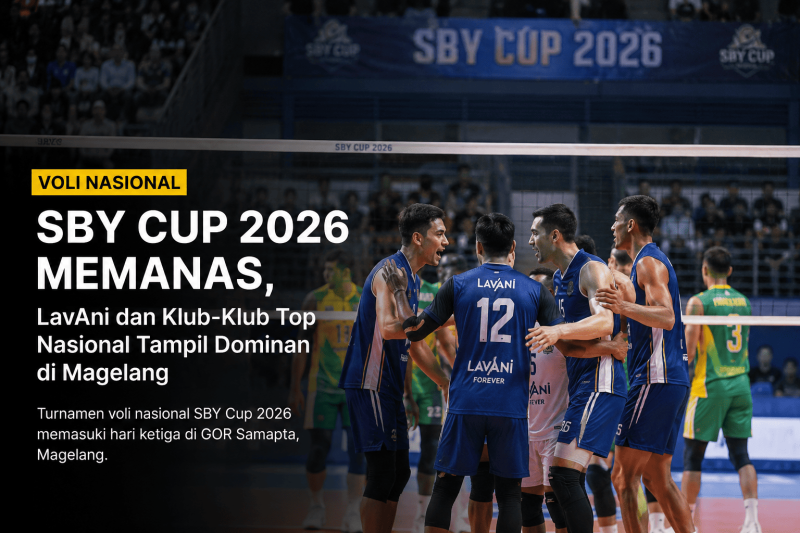 SBY Cup 2026 Memanas, LavAni dan Klub-Klub Top Nasional Tampil Dominan di Magelang