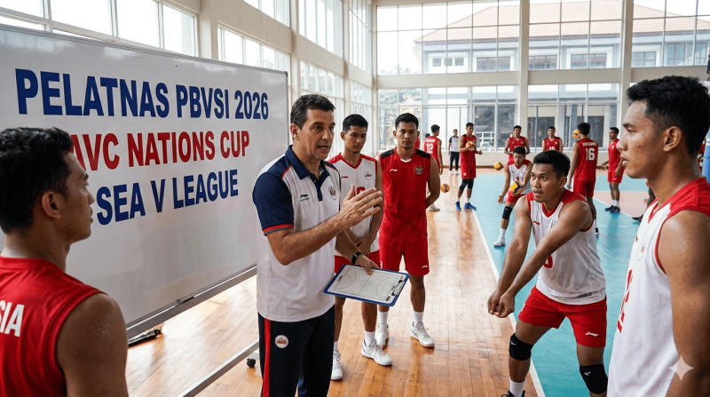 PBVSI Kumpulkan 16 Pemain Voli Putra Terbaik: Siap Tempur di AVC Nations Cup dan SEA V League 2026!